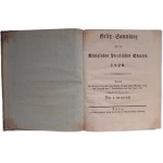 Gesetz-Sammlung für die königlichen preussischen Staaten 12 Bände 1810-1838 [PRUS LEGAL ACTS].
