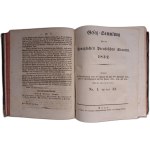 Gesetz-Sammlung für die königlichen preussischen Staaten 12 Bände 1810-1838 [PRUS LEGAL ACTS].