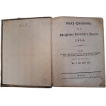 Gesetz-Sammlung für die königlichen preussischen Staaten 21 Bände 1843-1899 [PRUSKIE AKTY PRAWNE]