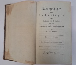 FUNKE G.PH. - Naturgeschichte und Technologie II Band 1805 [NATURAL HISTORY].