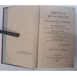 Journal de pharmacie 5 banden 1832-1849 [FARMACJA]