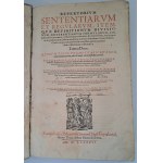 VAN BREDORDE - Repertorium sententiarum et regularium, itemque definitionum, diuisionum, differentiarum 1587 [PRAWO CYWILNE]
