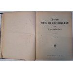 Landes Gesetz- und Verordnungsblatt für das Herzogtum Salzburg 1918 [KSIĘSTWO SALZBURGA]