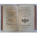 STORCK Anton - Erster medizinischer Jahrgang [z] Zweiter medizinischer Jahrgang 1774 [MEDYCYNA]