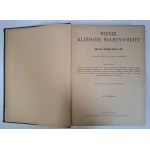 Wiener klinische Wochenschrift 4 Banden 1916-1931 [MEDYCYNA]