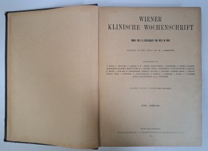 Wiener klinische Wochenschrift 4 Banden 1916-1931 [MEDICINE].