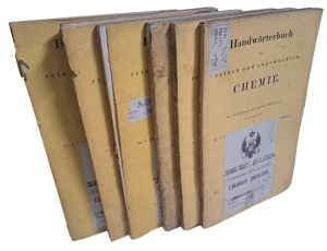 Handwörterbuch der reinen und angewandten chemie 6 banden 1854 [CHEMIA] 1855.