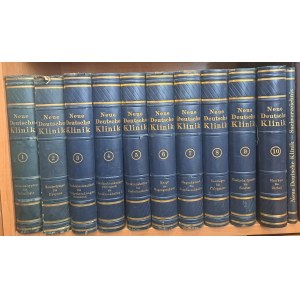 Neue Deutsche Klinik. Handwörterbuch der praktischen Medizin Band 1- 10 [1928] MEDYCYNA PRAKTYCZNA