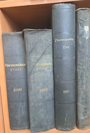 Pharmazeutische post wochenschrift für die Gesamt-interessen der Pharmacie 1890-1907 [Pharmacy].