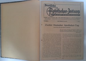 Deutsche Apotheker-Zeitung 1936-1941 [PHARMACEUTICAL JOURNAL].