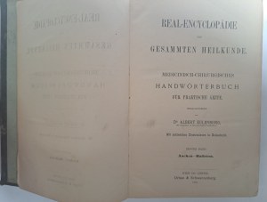 Real-Encyclopädie der gesammten Heilkunde 11 Banden 1880 [1st edition] [MEDICINE].
