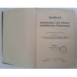 THOMS H. - Handbuch der praktischen und wissenschaftlichen Pharmazie 9 Banden 1924