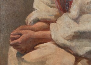 Author unrecognized (19th/20th century), A thoughtful Cracovian woman