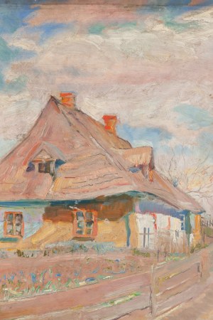 Stanislaw Paciorek (1889 Ladycze in Volhynia - 1952 Krakow), On the countryside, 1928