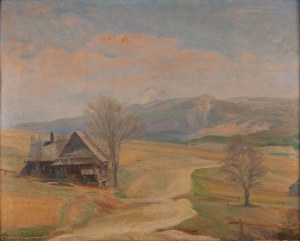 Marian Klaklik (1895 Częstochowa - 1964 Zakopane), On Podhale, 1947