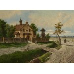 Józef Guranowski (1852 Warsaw - 1922 Warsaw), Rural Road, 1904
