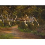 Marian Jozefczyk, Orchard at Sunset, 1923