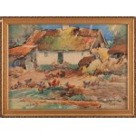 Józef Graczyński (1866 Czempin - 1939 Poznań), Wiejska zagroda
