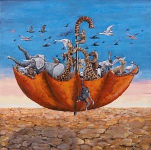 Teresa Kluszczynska, Umbrella Dream II, 2025