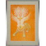 Leonor Fini (1918 Buenos Aires - 1996 Paryż), Dwugłowy sfinks (Sphinx à deux têtes)