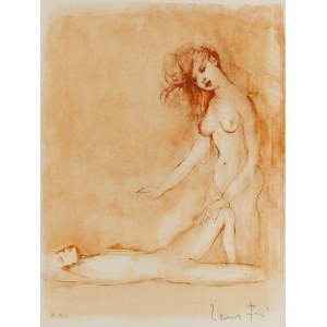 Leonor Fini (1918 Buenos Aires - 1996 Paryż), Kochankowie (Les Amants)