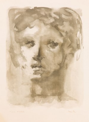 Leonor Fini (1918 Buenos Aires - 1996 Paris), Portrait of a Woman (Portrait de femme).