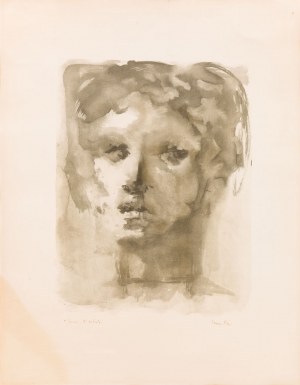 Leonor Fini (1918 Buenos Aires - 1996 Paris), Portrait of a Woman (Portrait de femme).