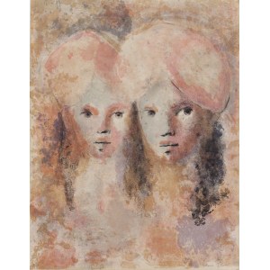 Leonor Fini (1918 Buenos Aires - 1996 Paryż), Portret podwójny (Portrait double), około 1970/1979