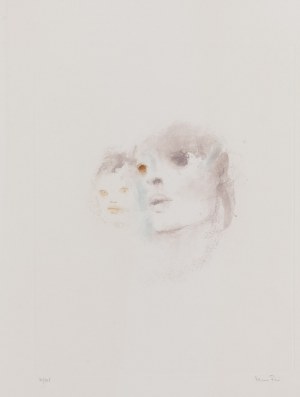 Leonor Fini (1918 Buenos Aires - 1996 Paris), Two Faces (Deux visages), circa 1970/1979