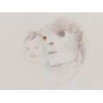 Leonor Fini (1918 Buenos Aires - 1996 Paris), Zwei Gesichter (Deux visages), ca. 1970/1979