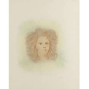 Leonor Fini (1918 Buenos Aires - 1996 Paris), Portrait of a Woman (Portrait de femme).