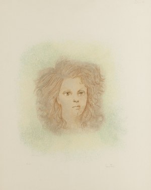Leonor Fini (1918 Buenos Aires - 1996 Paris), Portrait of a Woman (Portrait de femme).