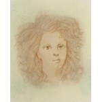 Leonor Fini (1918 Buenos Aires - 1996 Paris), Portrait of a Woman (Portrait de femme).