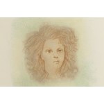 Leonor Fini (1918 Buenos Aires - 1996 Paris), Portrait of a Woman (Portrait de femme).