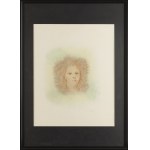 Leonor Fini (1918 Buenos Aires - 1996 Paris), Portrait of a Woman (Portrait de femme).