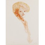 Leonor Fini (1918 Buenos Aires - 1996 Paryż), Twarz kobiety (Visage de femme), około 1970/1979
