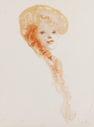 Leonor Fini (1918 Buenos Aires - 1996 Paris), Face of a Woman (Visage de femme), circa 1970/1979