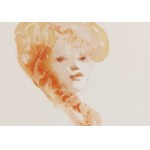 Leonor Fini (1918 Buenos Aires - 1996 Paryż), Twarz kobiety (Visage de femme), około 1970/1979