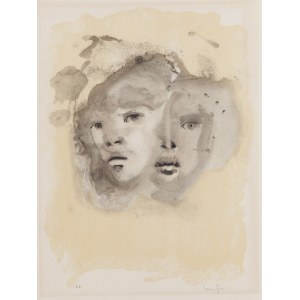 Leonor Fini (1918 Buenos Aires - 1996 Paryż), Portret podwójny (Portrait double), około 1970/1979