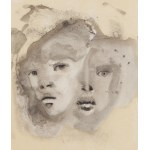 Leonor Fini (1918 Buenos Aires - 1996 Paryż), Portret podwójny (Portrait double), około 1970/1979