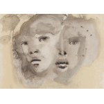 Leonor Fini (1918 Buenos Aires - 1996 Paryż), Portret podwójny (Portrait double), około 1970/1979