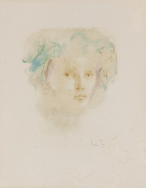 Leonor Fini (1918 Buenos Aires - 1996 Paris), Face of a Woman (Visage de femme), circa 1970/1979