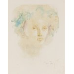 Leonor Fini (1918 Buenos Aires - 1996 Paris), Face of a Woman (Visage de femme), circa 1970/1979