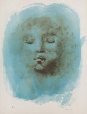 Leonor Fini (1918 Buenos Aires - 1996 Paris), Face of Heaven (La Tête du ciel), circa 1970/1979