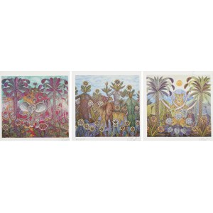 Jan Plaskocinski (1919 Pulawy - 1993 Warsaw), Triptych
