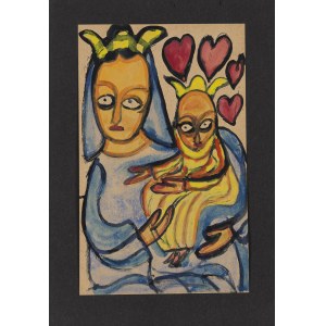 Maria Wnęk (1922 - 2005 ), Mother of God with Child