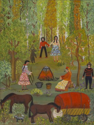 Anna Binkuńska (1908 - 1997 ), Forest