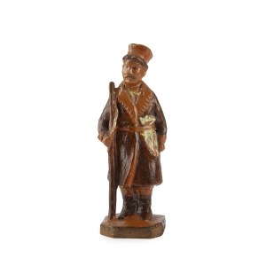 Władysława Prucnal (b. 1935, Medynia Glogowska), Man with a cane