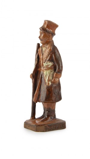 Władysława Prucnal (b. 1935, Medynia Glogowska), Man with a cane