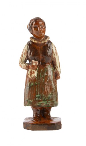Władysława Prucnal (b. 1935, Medynia Glogowska), Woman with a purse